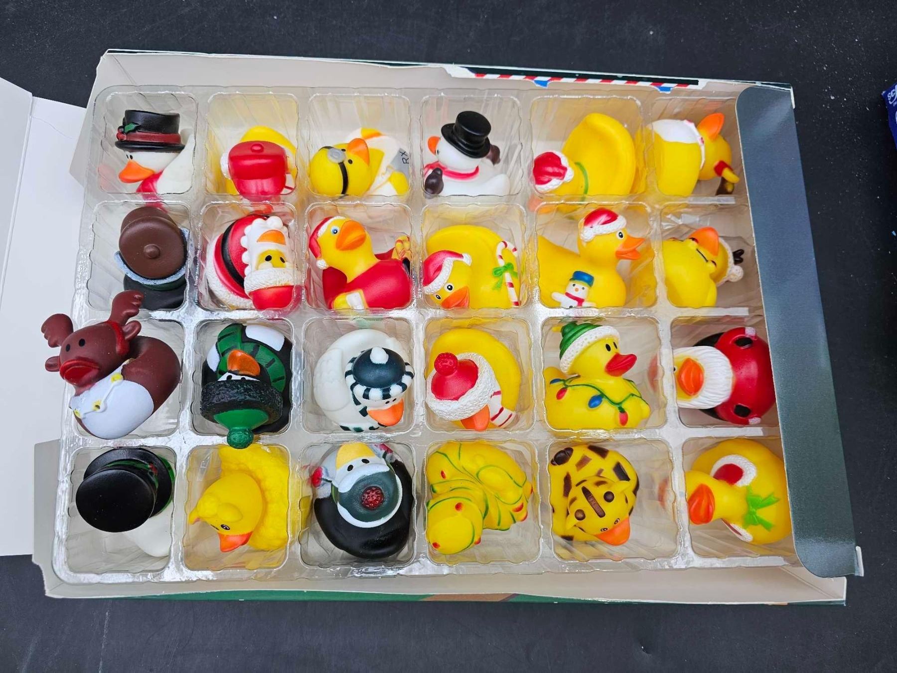 Set of 24 Assorted Rubber Duckies (Advent Calendar) Set of 24 Assorted Rubber Duckies (Advent Calendar)