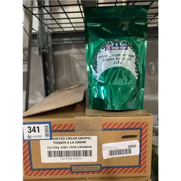 CASELOT -Nutty Club Assorted Cream Drops 12 x 225g