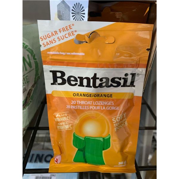 CASELOT -Bentasil Orange Throat Lozenges 12 x 38g