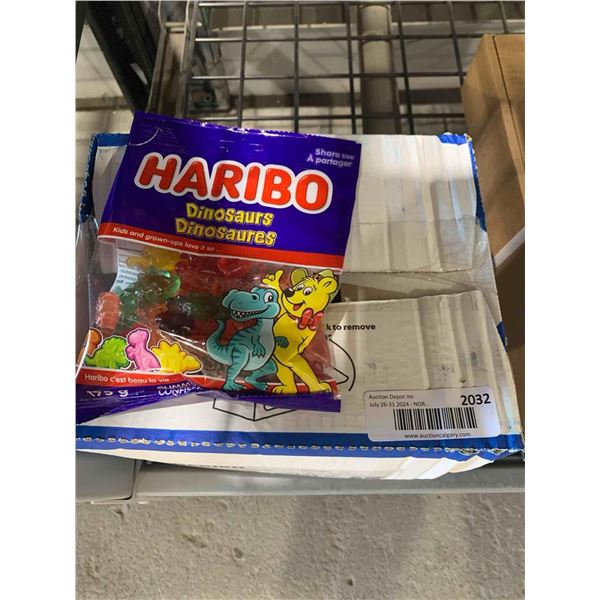 CASELOT -Haribo Dinosaurs Gummie Candys 12 x 175g