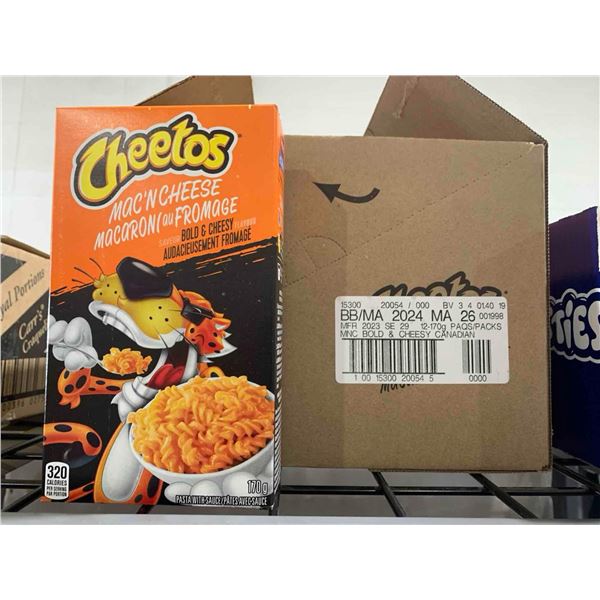 CASELOT - Cheetos Mac 'n' Cheese Bold And Cheesy Flavor 12x170g