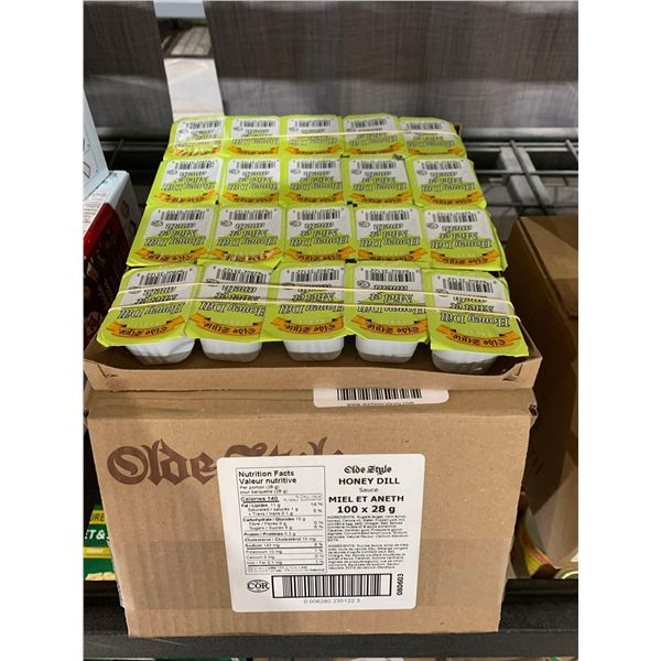 CASELOT - Olde Style Honey Dill Sauce 100 x 28g