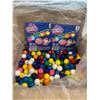 Image 1 : CASELOT -Concord Confections Box Of Fun Dubble Bubble Assorted Bubble Gum Balls 900 Count - 7.0kg