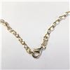 Image 3 : Silver 11G Gold Plated 16" Necklace, Suggested Retail Value $150