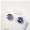 Image 3 : 14K White Gold Tanzanite(1.8ct) Earrings, Made in Canada, Suggested Retail Value $2000
