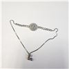 Image 3 : Silver Cz Adjustable Bracelet, Suggested Retail Value $150