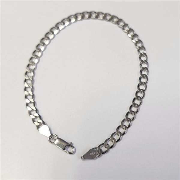 Silver 8" 7.29G Bracelet, Suggested Retail Value $100