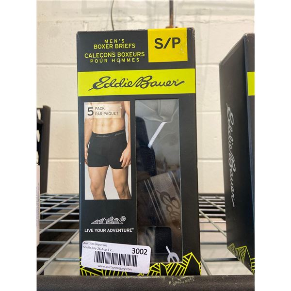 Mens Eddie Bauer Boxer Briefs Size S