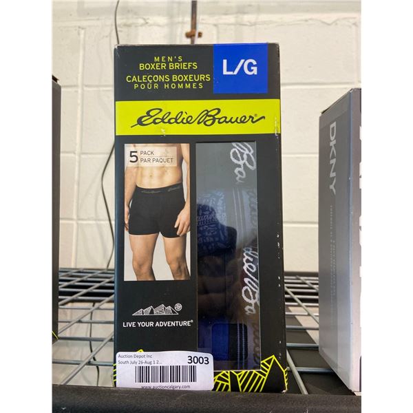 Mens Eddie Bauer Boxer Briefs Size L