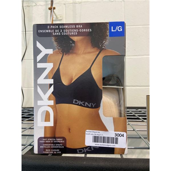 DKNY 2- Pack Seamless Bra Size L