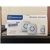 Image 1 : Sado Tech Wireless Doorbell 1 Transmitter 2 Receivers