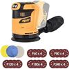 Image 1 : Mellif Cordless Random Orbit Sander for Dewalt 20V MAX Battery, 5-Inch Electric Palm Sander/Polisher
