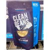 Image 2 : Clean Beans Protein Snack Salt & Vinegar 6 x 85g