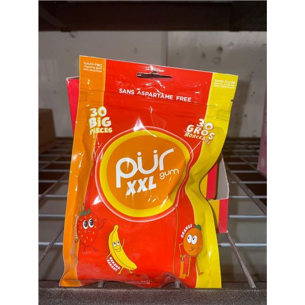 Pur Strawberry Banana XXL Gum 10 x 121g