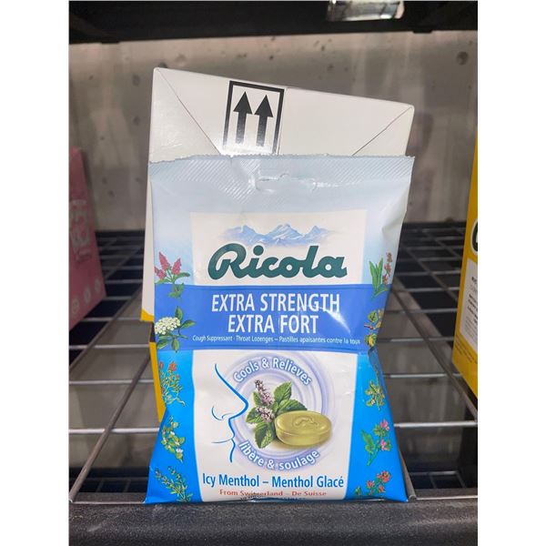 Ricola Extra Strength Icy Menthol 8 x 19 Drops