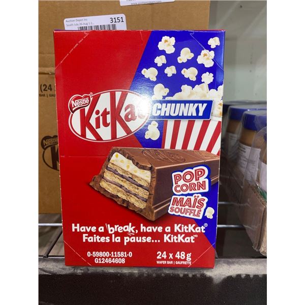 Nestle Kit Kat Chunky Pop Corn 24 x 48g