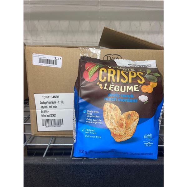 Veggie Crisps Zesty Ranch 12 x 100g