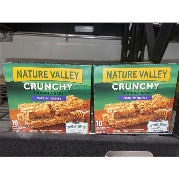 Nature Valley Crunchy Granola Bars Oats n Honey 12 x 230g