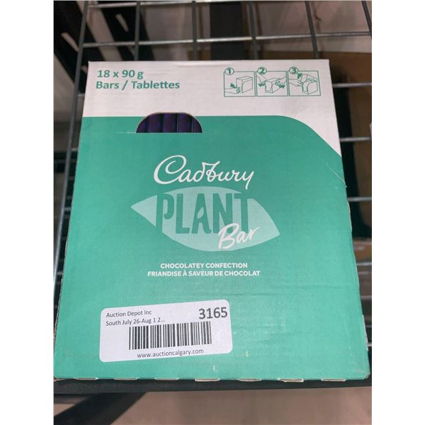 Cadbury Plant Based Bars Chocolatey Confection 18 x 90g