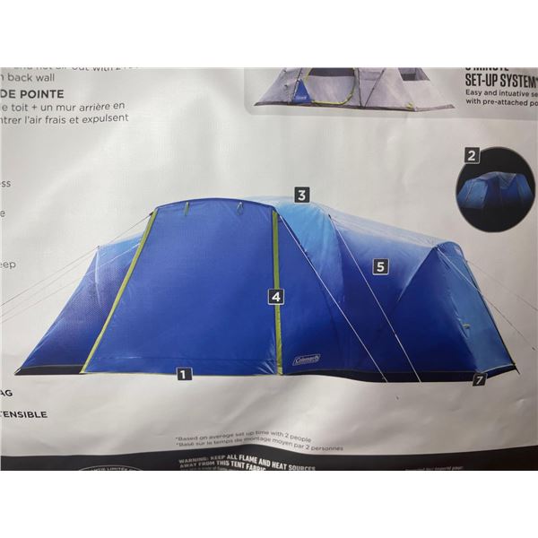 Coleman 8 Person Skydome XL with LED Lighting