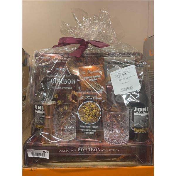 Jones Bourbon Collection Gift Basket Set