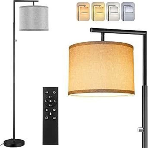 Rottogoon Dimmable Floor Lamp LED Bulb Included Black