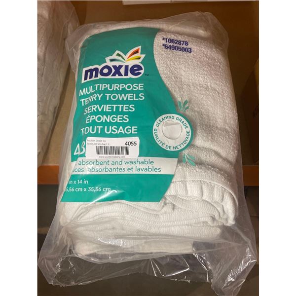 Moxie Multipurpose Terry Towels 48 Count