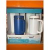 Image 1 : Thermo Flask Insulated ThermoTumblers Set of 2 40oz Tumblers