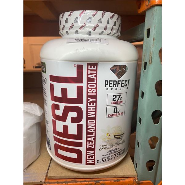 Diesel New Zealand Whey Isolate French Vanilla 5lbs