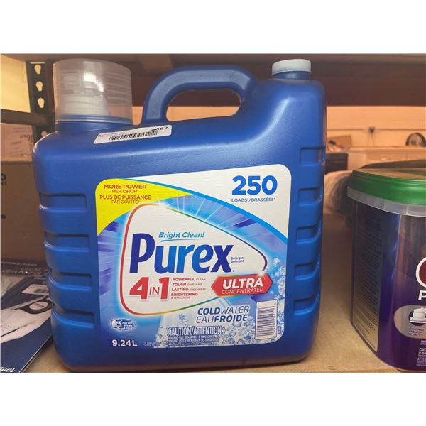 Bright Clean Purex Ultra Concentrate 4 in 1 Cold Water Laundry Detergent 9.24L