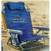 Image 1 : Tommy Bahama Backpack Cooler Chair with Storage Pouch and Towel Bar
