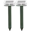Image 1 : Ener-G+ EN656-2 Solar Powered Mole and Gopher Repeller (2 Pack), Green