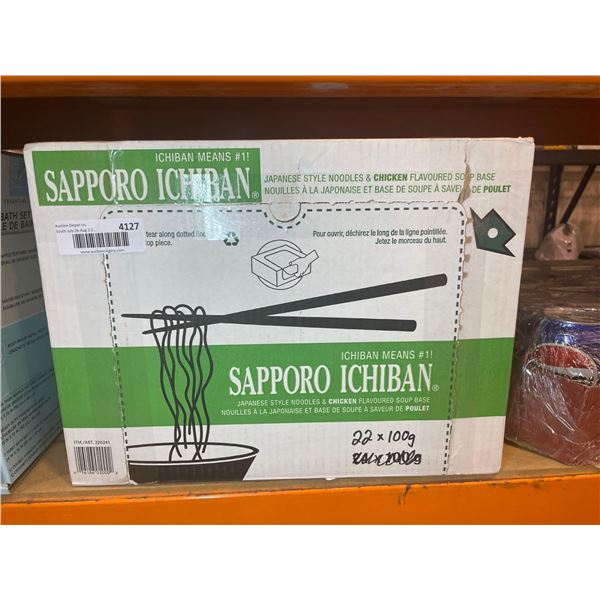 Sapporo Ichiban Japanese Style Noodles & Chicken Flavoured Soup Base 22 x 100g
