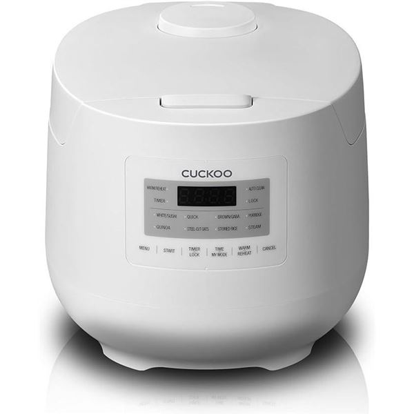 CUCKOO CR-0641F 6-Cup (Uncooked) / 12-Cup (Cooked) Micom Rice Cooker & Warmer with Nonstick Inner Po