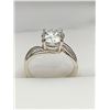 Image 2 : NEW 2.50 Carat Round Cut Diamond Ring D/IF Clarity, synthetic set in .925 Silver with replacement ce