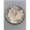 Image 1 : Vintage King George VI Canada 1939 Silver Dollar . This distinctive coin commemorated the visit of t