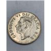 Image 1 : Canada King George VI 1952 Silver Half Dollar