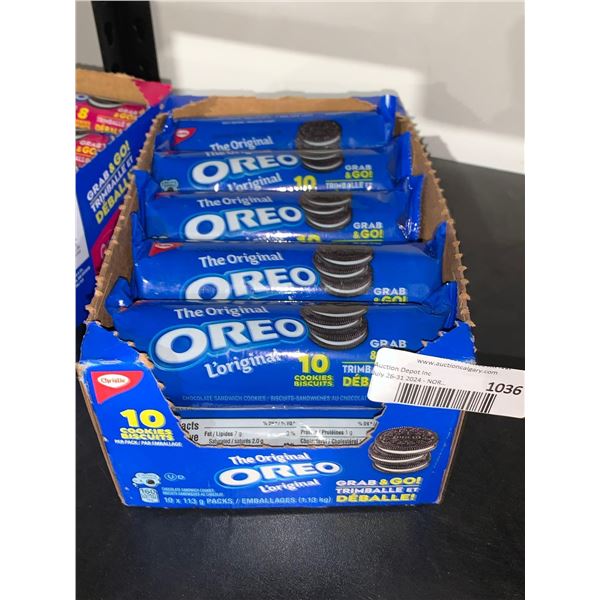 Oreo Original Cookies 8 Cookies x 10 Packages