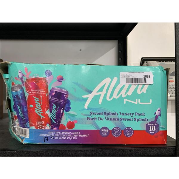 Alani Nu Sweet Splash Variety Pack 17 x 355ml