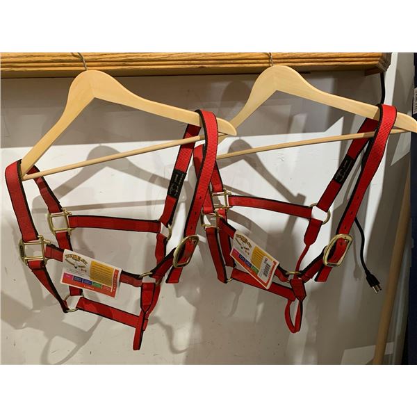 Burwash Brand Ultimate Horse Halter Large Lot of 2