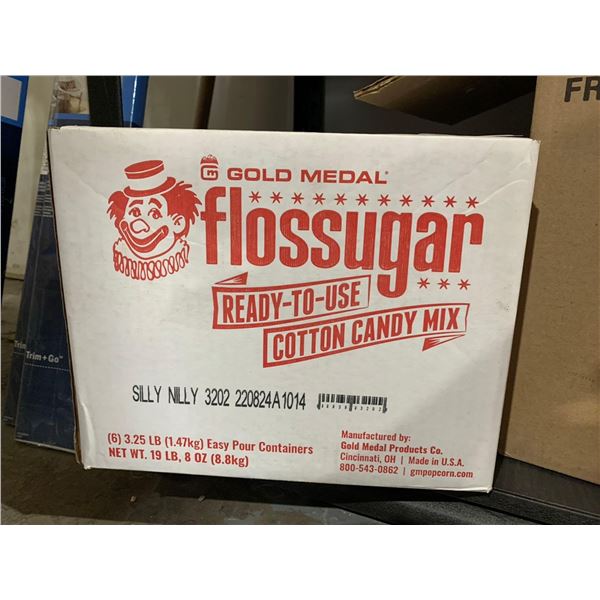 Gold Medal Flossugar Ready To Use Cotton Candy Mix Silly Nilly 3.25Lbs