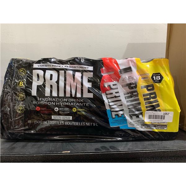 Prime Hydration Drink Variety pack 18 x 500ml