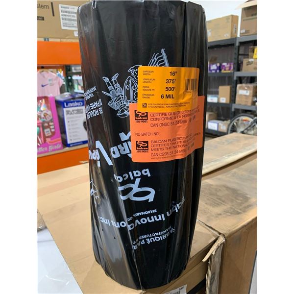 Balcan 16" Wide x 375' Long Plastic Sheeting