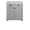 Image 1 : Glacier Bay Vanity Combo Everdean 30" Pearl Grey