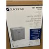 Image 3 : Glacier Bay Everdean 30.5-inch W x 34.4-inch H x 18.75-inch D Bathroom Vanity in Pearl Grey with Cul
