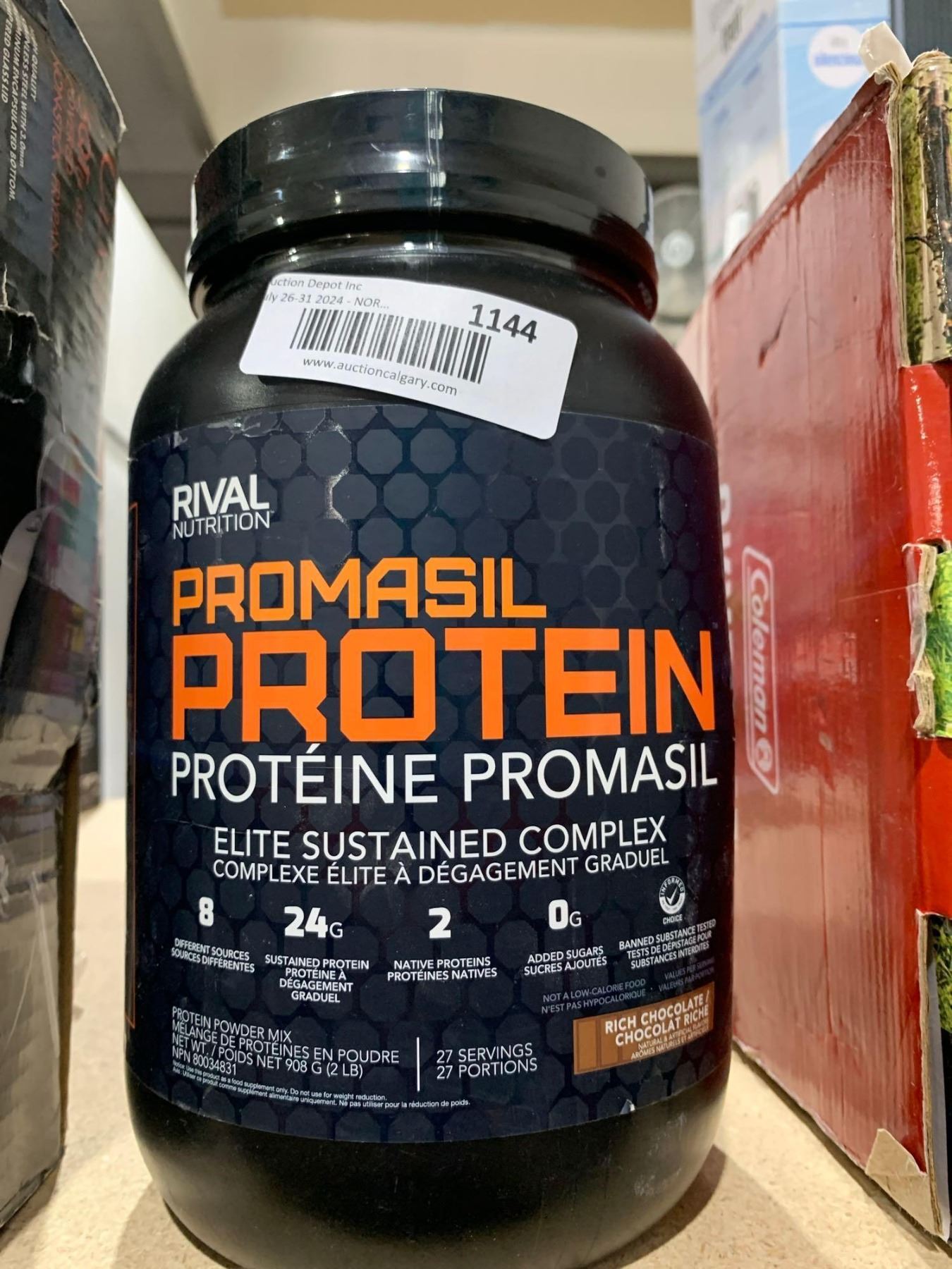 Promisal Rival Nutrition Promasil Protein Elite Sustained Complex Rich Chocolate ...
