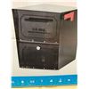 Image 2 : Oasis Classic Black Locking Parcel Mailbox XL