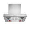 Image 1 : KitchenAid KVWC956KSS Range Hood, 36 inch Exterior Width, Canopy, 4, 585 / 1170 CFM, Fluorescent, 4,