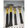 Image 3 : Lot of 4 Hoteche Hammers 8, 12 and 24oz