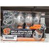 Image 1 : NHL Milk Chocolate Treat Eggs  Lot of 24
